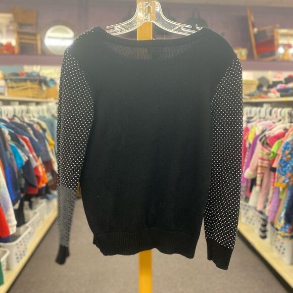 Xl Old Navy black white sweater - Picture 7 of 10